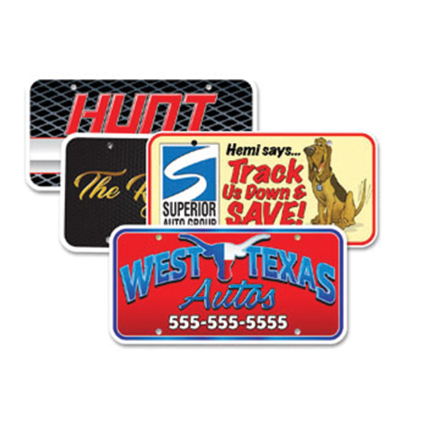 Full Color License Plate Covers